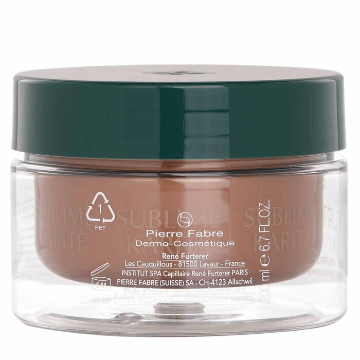 Rene Furterer Sublime Karite Taming Nourishing Mask 200ml