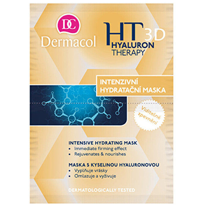 Dermacol Ht 3d Intensive Hydrating Mask (2 Pieces) - Intensive Moisturizing Mask And Remodeling 8ml