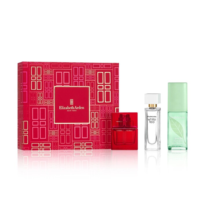 Elizabeth Arden Woman Mini Set Eau De Toilette (green Tea 15ml & Red Door 10ml & White Tea 10ml)
