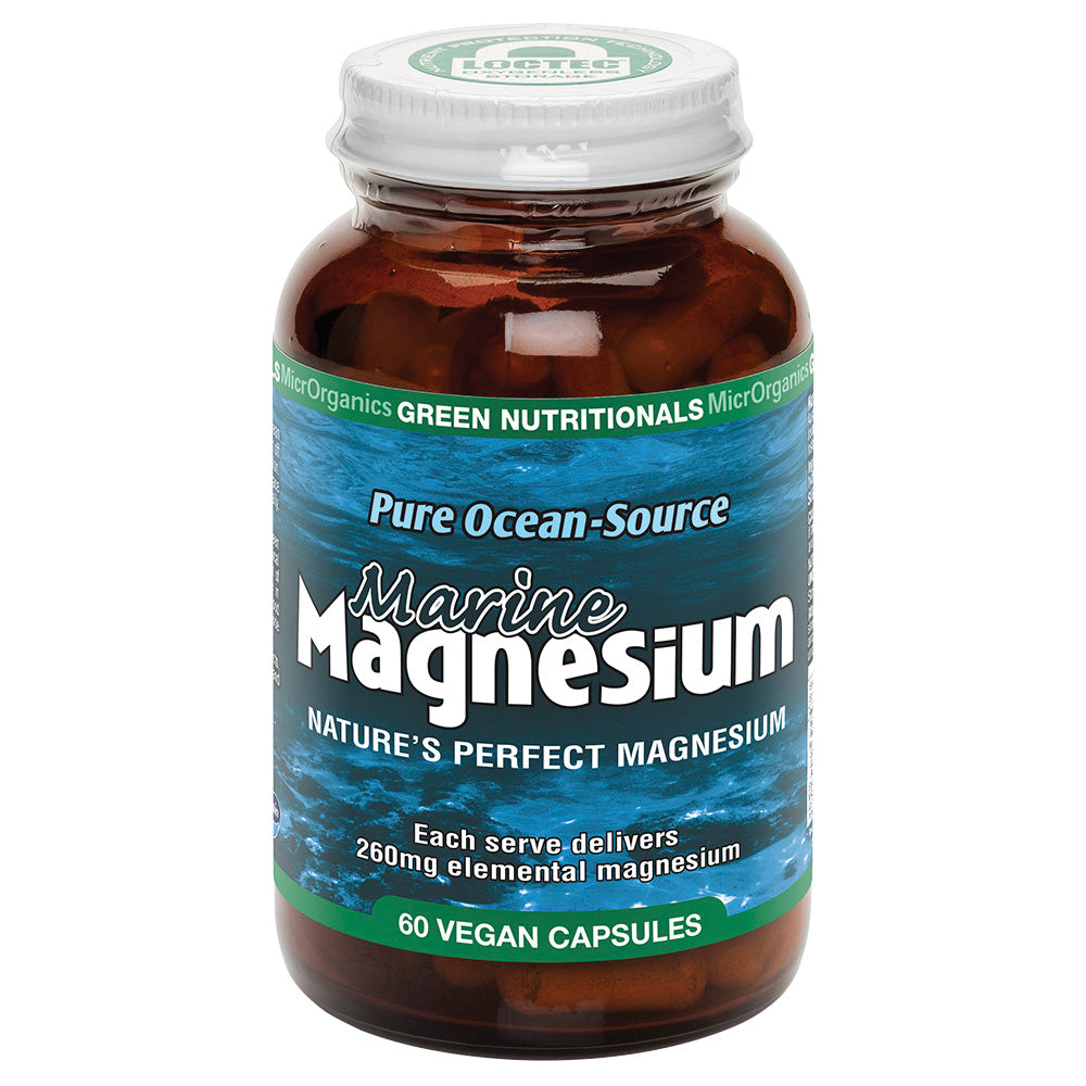 Green Nutritionals by MicrOrganics Pure Ocean-Source Marine Magnesium 60vc