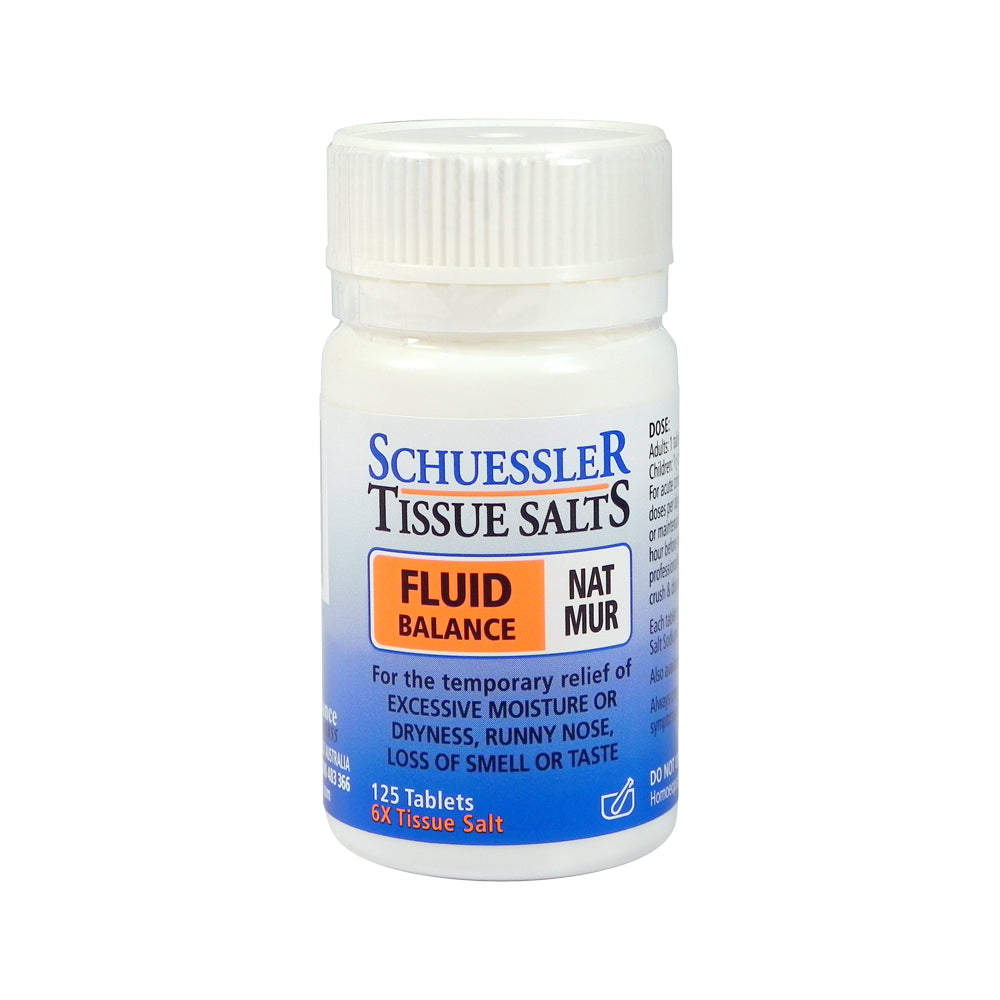 Martin & Pleasance Schuessler Tissue Salts Nat Mur (Fluid Balance) 125t