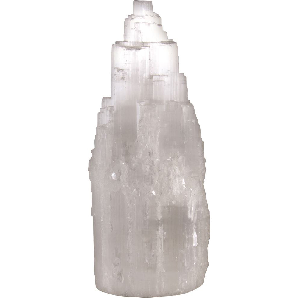 SaltCo Selenite Lamp Medium (20-25cm)