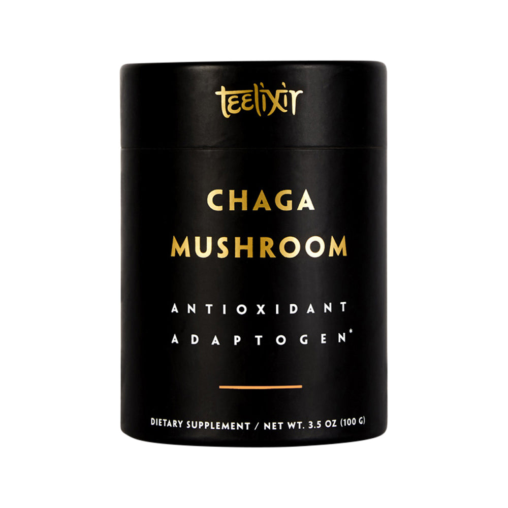 Teelixir Organic Chaga Mushroom (Energy Adaptogen) 100g