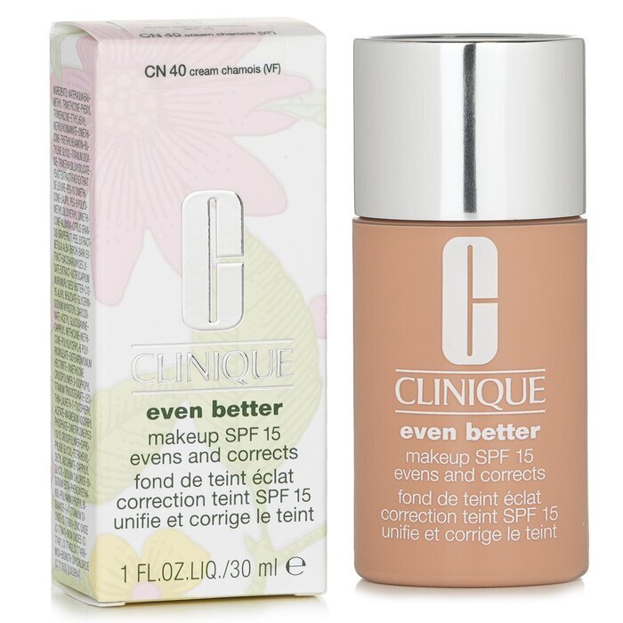 Clinique Even Better Makeup SPF15 (Dry Combination to Combination Oily) - No. 04/ CN40 Cream Chamois 30ml/1oz