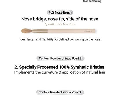 Etude House Contour Powder Brush - # 02 Nose 1pc