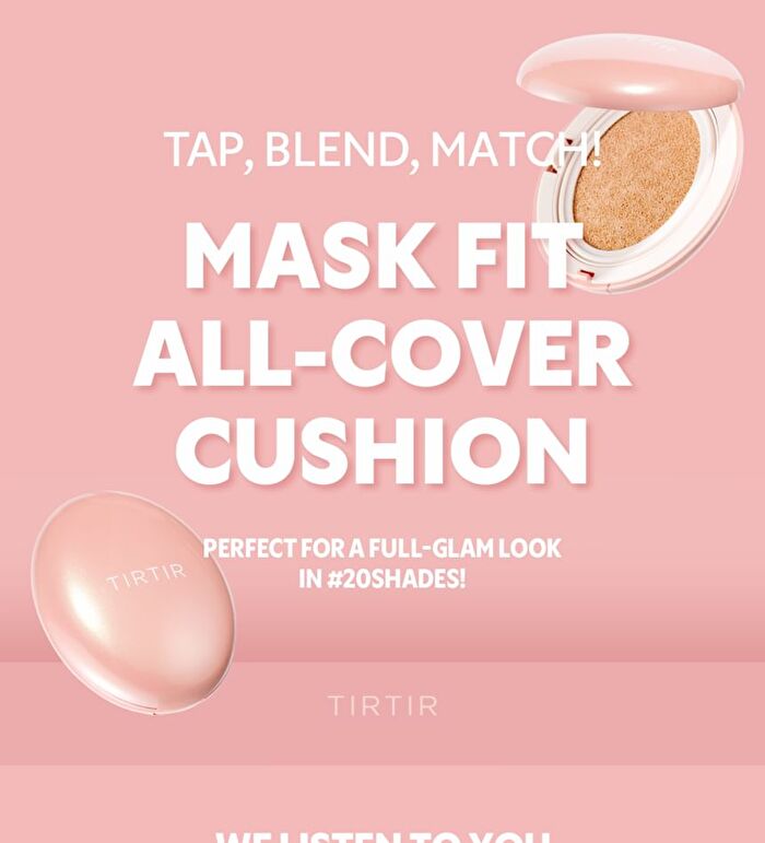 TIRTIR Mask Fit All-Cover Cushion - # 23N Sand 18g