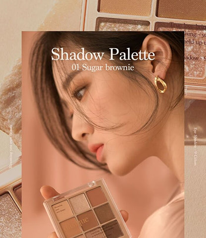Dasique Shadow Palette - # 01 Sugar Brownie 7g