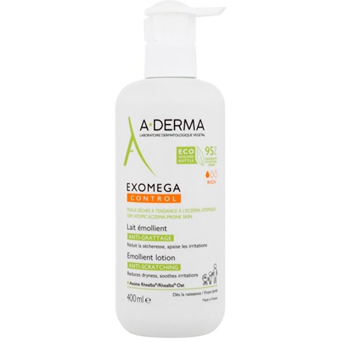 A-Derma Exomega Control Emollient Lotion - Body Lotion 400ml