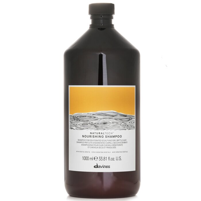 Davines Natural Tech Nourishing Shampoo (For Dehydrated Scalp and Dry, Brittle Hair) 1000ml/33.81oz