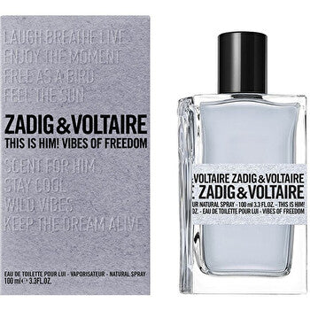 Zadig & Voltaire This Is Him! Vibes Of Freedom Eau De Toilette 50ml