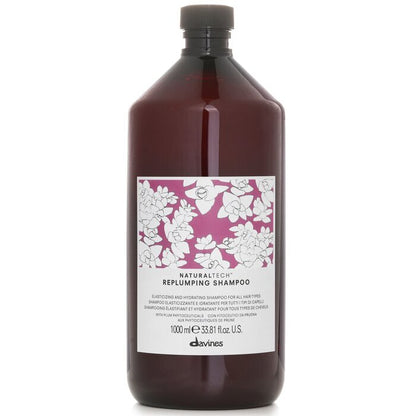 Davines Natural Tech Replumping Shampoo (For All Hair Types) 1000ml/33.8oz