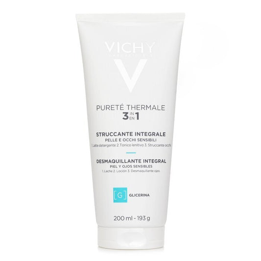 Vichy Purete Thermale 3 In 1 One Step Cleanser (For Sensitive Skin) (Random Packaging) 200ml/6.76ml