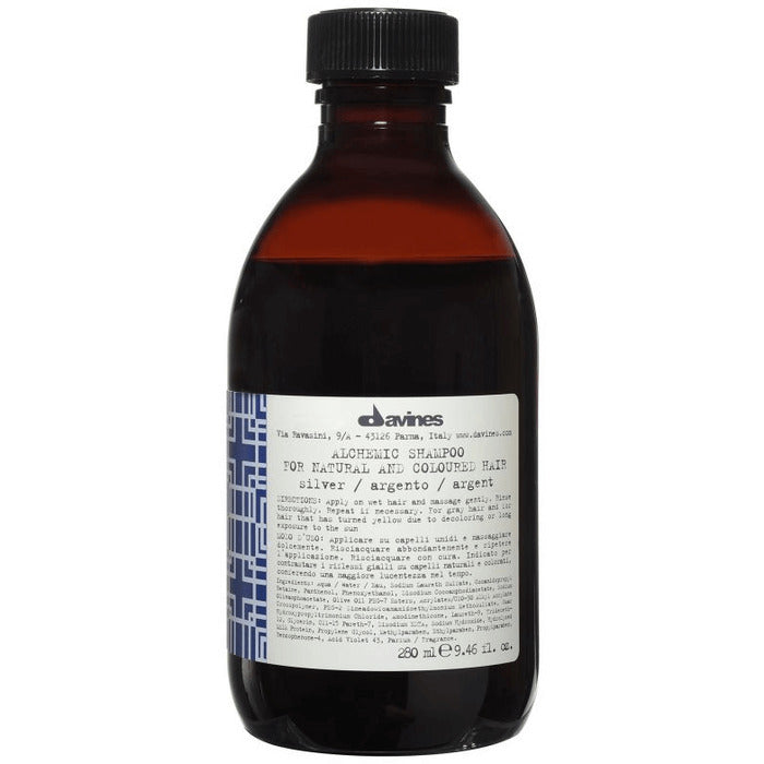 Davines Alchemic Shampoo For Natural & Coloured Hair Silver 280ml