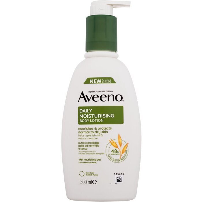 Aveeno Daily Moisturizing Body Lotion (normal To Dry Skin) 300ml