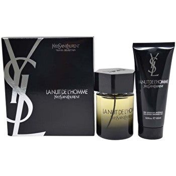 Yves Saint Laurent La Nuit L'homme Gift Set Eau De Toilette 100ml Shower Gel And La Nuit L'homme 50ml 100ml