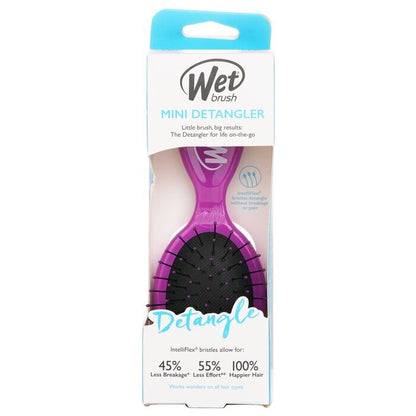 Wet Brush Mini Detangler - # Purple 1pc