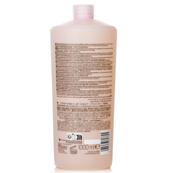 Kerastase Genesis Bain Hydra-Fortifiant Anti Hair-Fall Fortifying Shampoo (Weakened Hair, Prone To Falling Due To Breakage) 1000ml/34oz