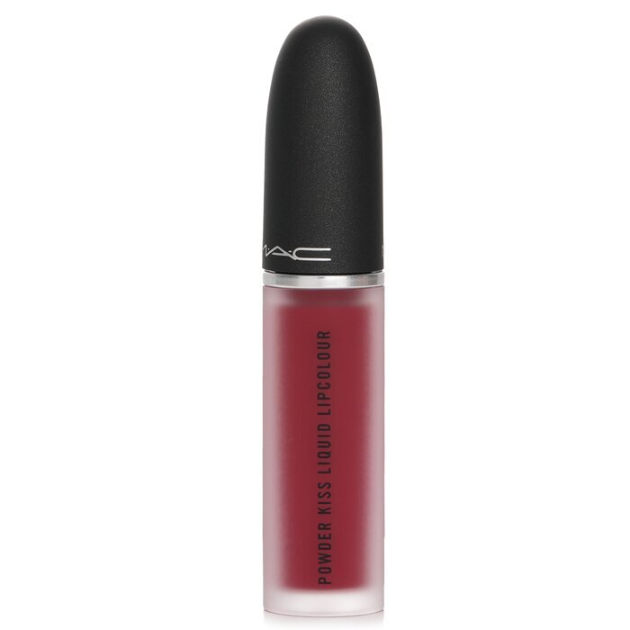 MAC Powder Kiss Liquid Lipcolour - # 975 Ruby Boo 5ml/0.17oz