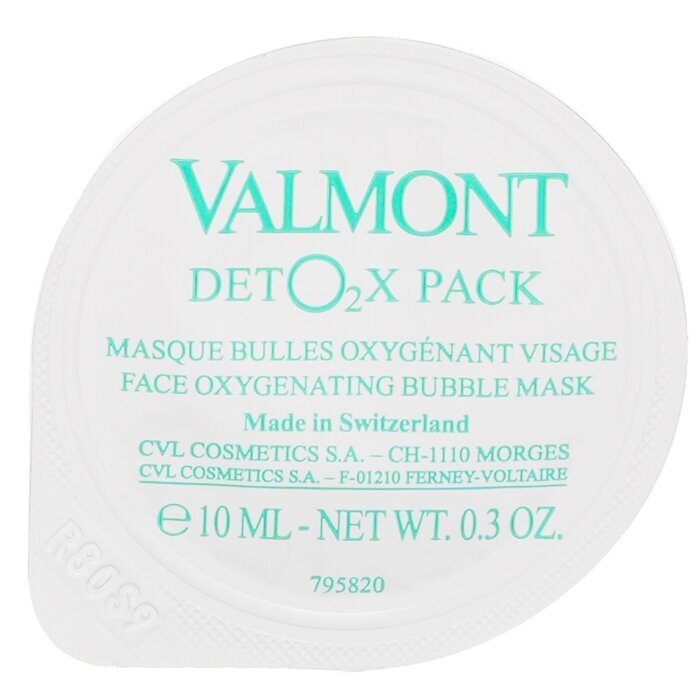 Valmont Deto2x Pack - Oxygenating Bubble Mask 6x10ml/0.3oz