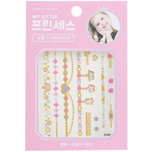April Korea Princess Jewel Body Sticker - # JT002K 1pc