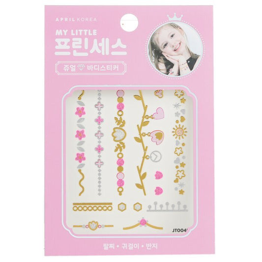 April Korea Princess Jewel Body Sticker - # JT004K 1pc
