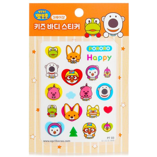 April Korea Pororo Body Sticker 1pc