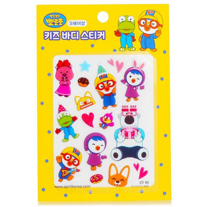 April Korea Pororo Body Sticker - # CT01 1pc