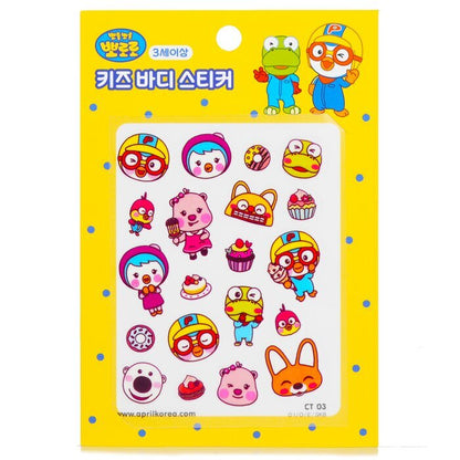 April Korea Pororo Body Sticker - # CT03 1pc