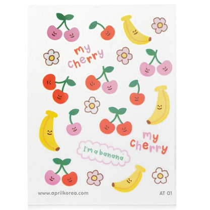 April Korea April Body Sticker - # AT 01 1pc