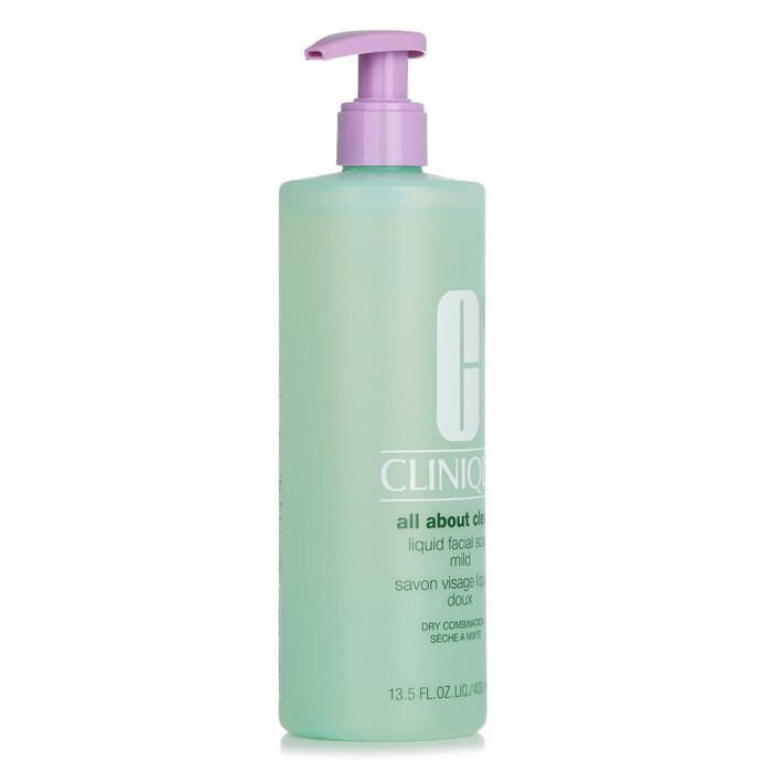 Clinique All About Clean Liquid Facial Soap Mild (Dry Combination Skin) 400ml/13.5oz