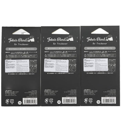 John's Blend Air Freshener - Lime & Basil 3pcs