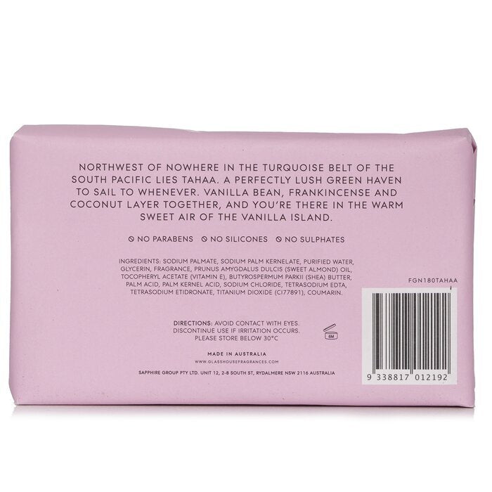 Glasshouse A Tahaa Affair Body Bar (Vanilla Caramel) 180g/6.3oz