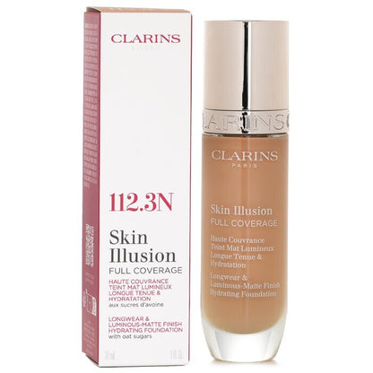 Clarins Skin Illusion Full Coverage Foundation - # 112.3N 30ml