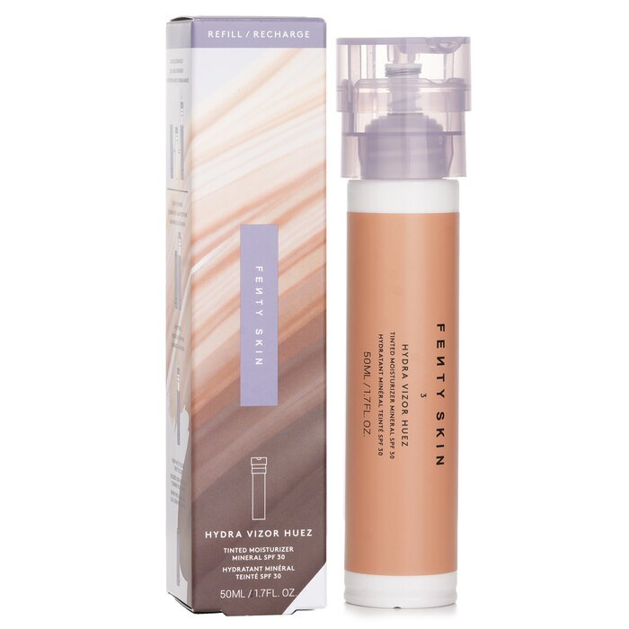 Fenty Beauty by Rihanna Hydra Vizor Huez Tinted Moisturizer Mineral SPF 30 Refill - # Tint 3 50ml