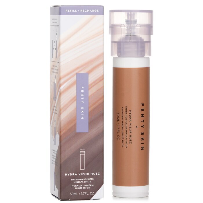 Fenty Beauty by Rihanna Hydra Vizor Huez Tinted Moisturizer Mineral SPF 30 Refill - # Tint 4 50ml