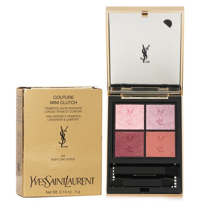 Yves Saint Laurent Couture Mini Clutch Eyeshadow Palette - # 400 Babylone Roses 4g