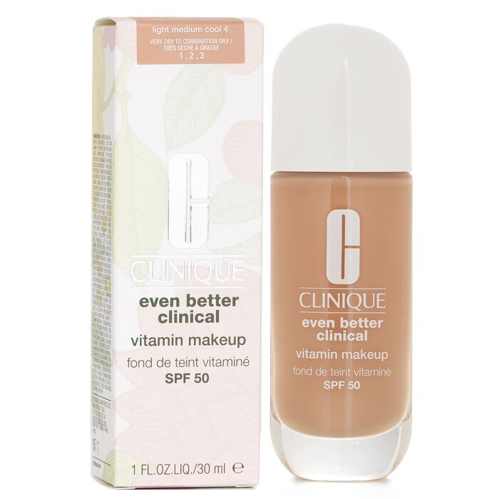 Clinique Even Better Clinical Vitamin MakeUp Foundation SPF 50 - # 4 Light Medium Cool 30ml