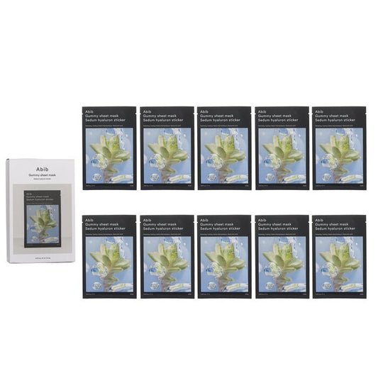 Abib Gummy Sheet Mask Sedum Hyaluron Sticker 27ml x10pcs