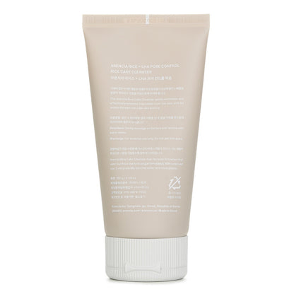 Arencia Rice + LHA Pore Control Rice Cake Cleanser 150g