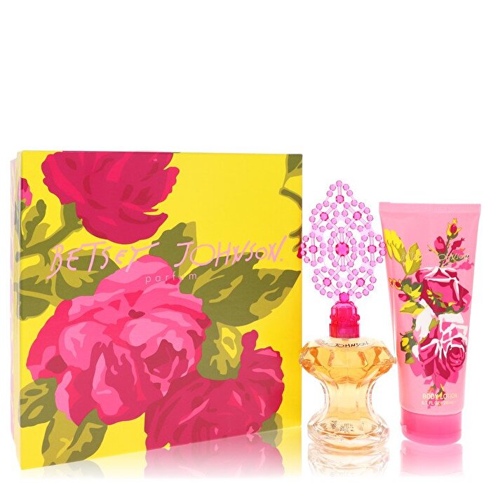 Betsey Johnson Gift Set - Eau De Parfum Spray + 6.7 oz Body Lotion