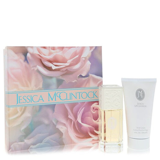 Jessica McClintock Jessica Mc Clintock Gift Set - Eau De Parfum Spray + 5 oz Body Lotion