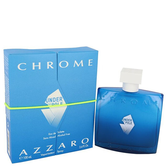 Azzaro Chrome Under The Pole Eau De Toilette Spray (Alcohol Free) 100ml/3.4oz