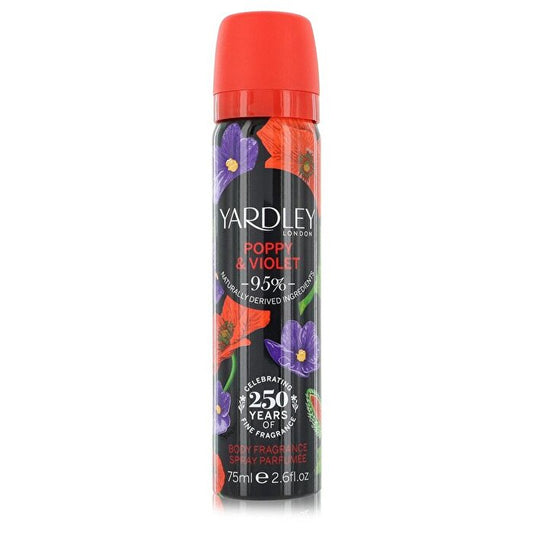 Yardley London Yardley Poppy & Violet Body Fragrance Spray 77ml/2.6oz