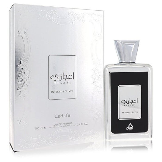 Lattafa Ejaazi Intensive Silver Eau De Parfum Spray (Unisex) 100ml/3.4oz