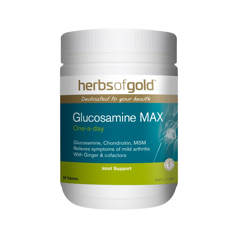 Herbs of Gold Glucosamine MAX (One-a-Day) 90t