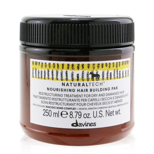 Davines Natural Tech Nourishing Hair Building Pak (For Dry, Damaged Hair) 250ml/8.79oz