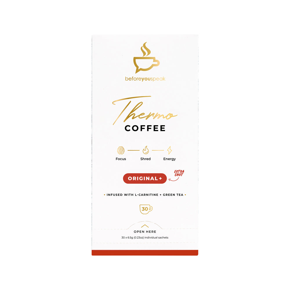 Before You Speak Thermo Coffee Original + Extra Shot 6.5g x 30 Pack
