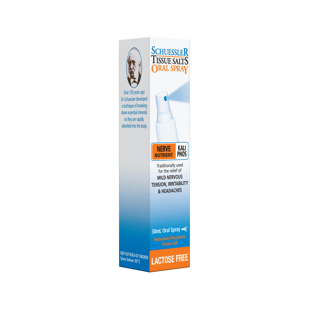 Martin & Pleasance Schuessler Tissue Salts Kali Phos (Nerve Nutrient) Spray 30ml